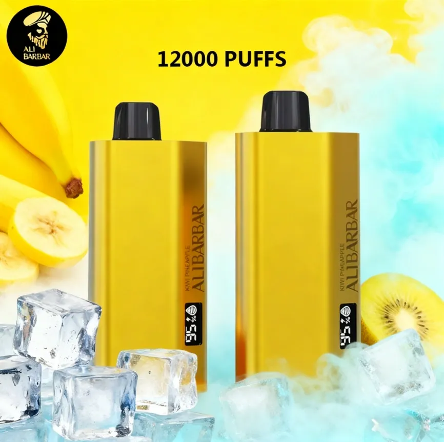 ALIBARBAR TEQ 12000 PUFFS - BANANA BUZZ