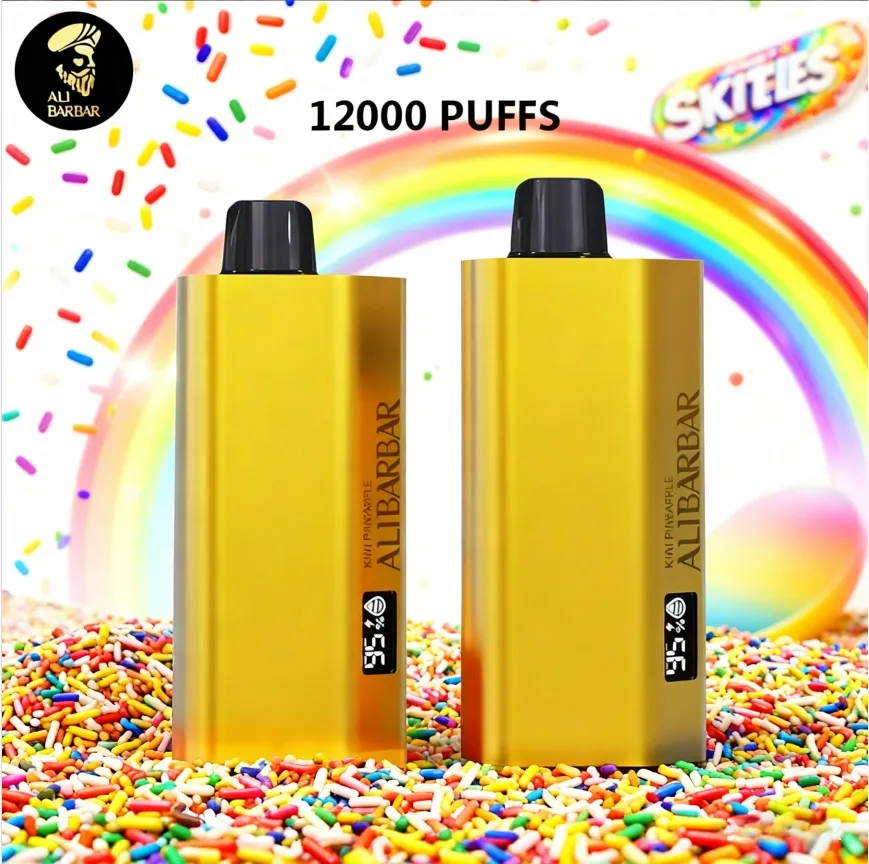 ALIBARBAR TEQ 12000 PUFFS - SKITTLES
