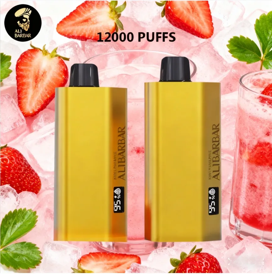 ALIBARBAR TEQ 12000 PUFFS - STRAWBERRY BUBBLEGUM