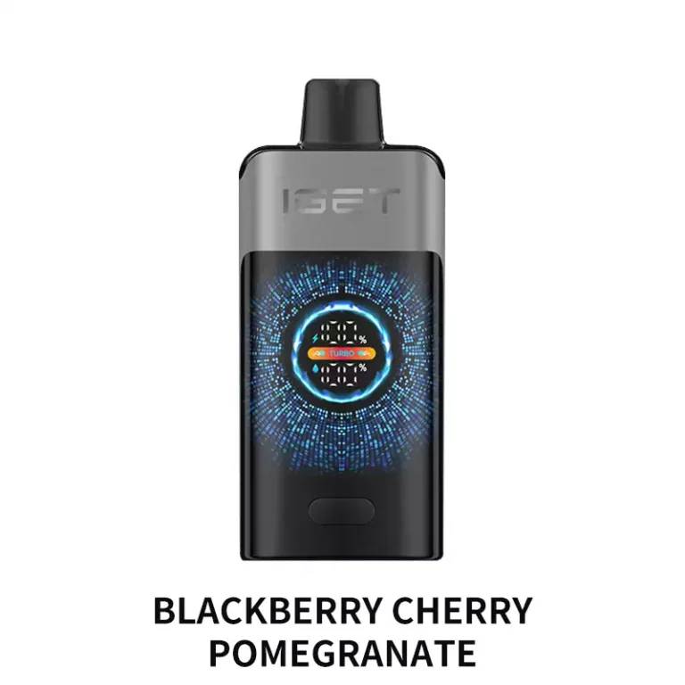 IGET One 12000 Puffs - BLACKBERRY CHERRY POMEGRANATE