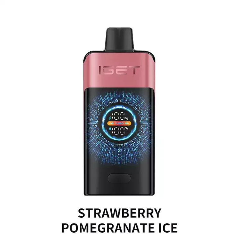IGET One 12000 Puffs - STRAWBERRY POMEGRANATE ICE