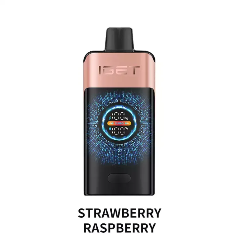 IGET One 12000 Puffs - STRAWBERRY RASPBERRY